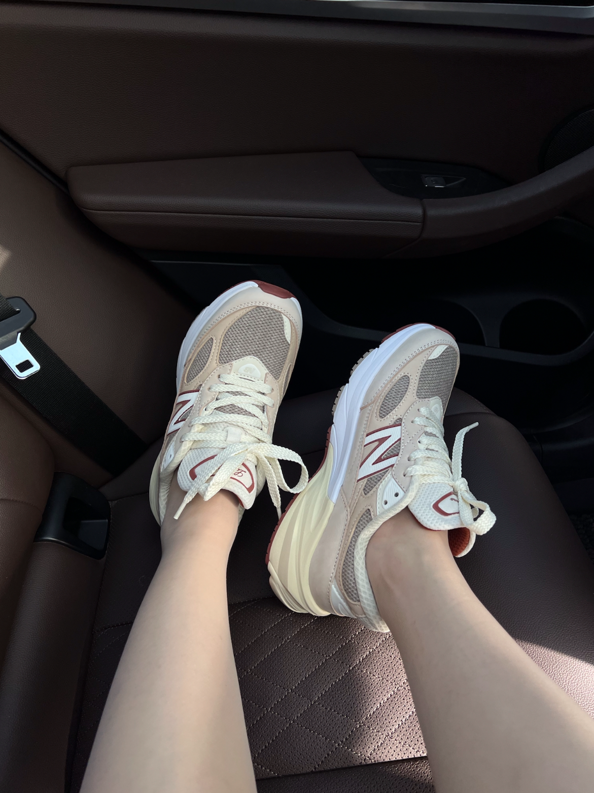 【💫한정 신상품】뉴발란스 x 로로 피아나 990v6 메이드 인 USA 크림 U990LO6 photo review