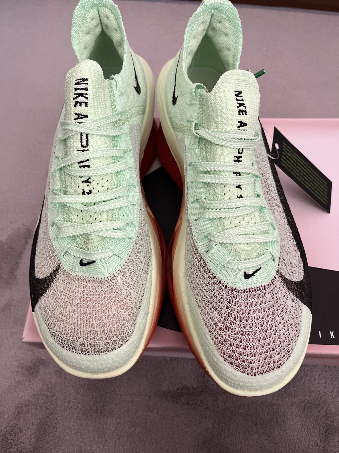 【Kipchoge/독점 배색】나이키 에어 줌 알파플라이 넥스트% 3 엘리우드 킵초게 HJ7041-300 photo review
